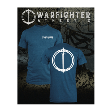 Warfighter Athletic Pursue Tee - Royal 