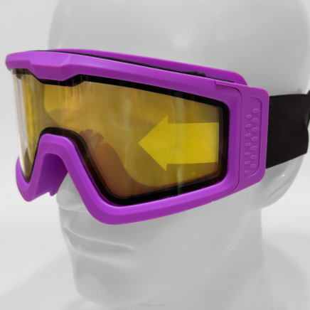 Nuprol Battle Visor Dual Lens Protective Eyewear (Clear)