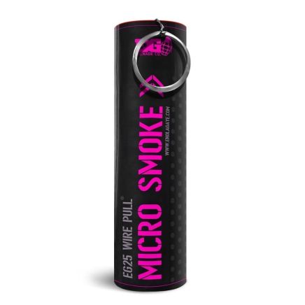 Enola Gaye EG25 Micro Wire Pull Smoke Grenade - Pink - Box of 10