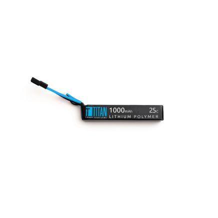 Titan LiPo 1000mAh 7.4v 25C Stick T-Plug (Deans)
