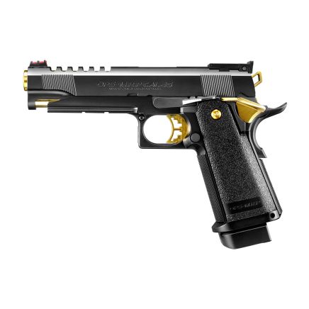 Tokyo Marui Hi-Capa Gold Match Gas Blowback Pistol