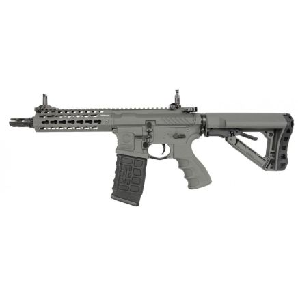 G&G Airsoft CM16 Combat Machine SRS AEG Rifle - Battleship Grey