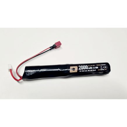 Nuprol 7.4v 2000mAh 15C LI-Ion Stick Battery - Deans Connector