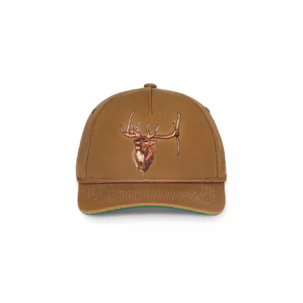 Vortex Optics Royal Tine Waxed Snap Back Cap- Elk