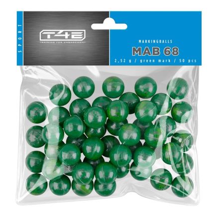 Umarex T4E MAB68 .68 Cal Marking Paint Ball Ammunition 50pce