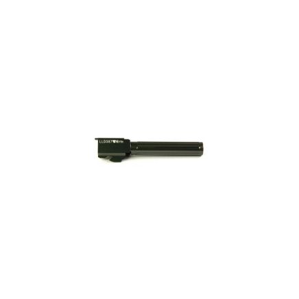 Laylax(Nineball) Marui G17/G18C Flute Outer Barrel Straight (Gun Metal)