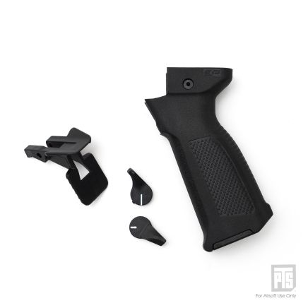 PTS Syndicate E9 Enhanced Lower Receiver Control Set for Scorpion Evo - Black