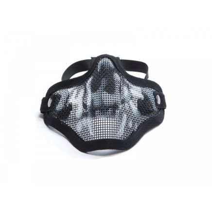 ASG Mesh Lower Face Protection Mask - Black Skull