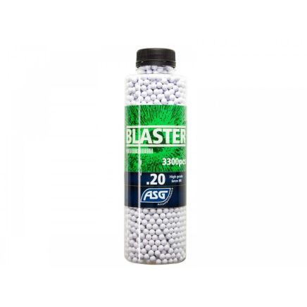 ASG Blaster 0.20g BBs (NEW 3300 Bottle) - Box of 12