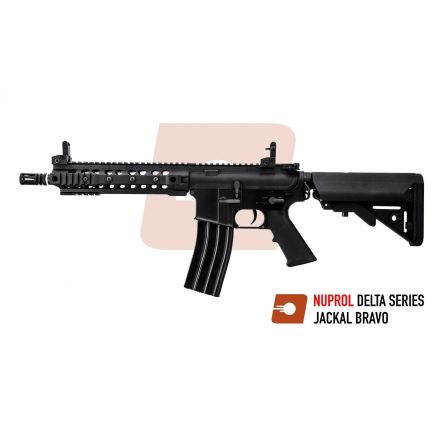 Nuprol Delta Jackal Bravo AEG Rifle - Black