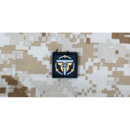 Tactical Clothing Small Patch - Black