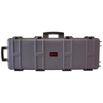 Nuprol Large Rifle Hard Case with Pick and Pluck Foam - Grey