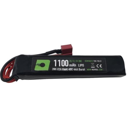 Nuprol 11.1v 1100mAh 20C Li-Po Stick Battery - Deans Connector