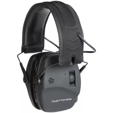 Num'Axes Electronic Hearing Protection CAS1551 - Black