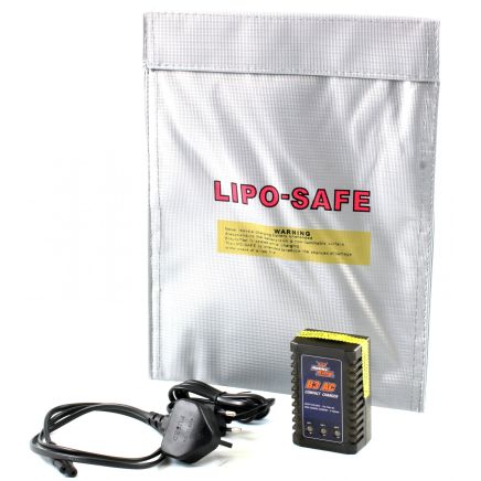 LWA B3 Lipo Charger & Lipo Charging Bag Set