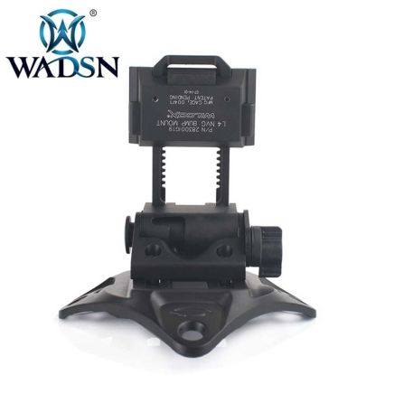 WADSN L4 G19 NVG Fast Helmet Mount with Breakaway Base - Black