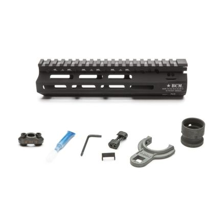 BCM Gunfighter MCMR M-Lok Aluminium Rail - 8" - Black