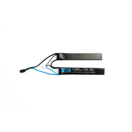 Titan LiPo 1200mAh 7.4v 25C Nunchuck T-Plug (Deans)