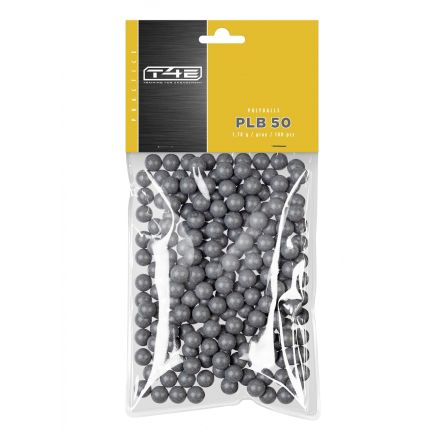 Umarex T4E Practice PLB50 0.50Cal Plastic Ball Slingshot Ammunition - 100pce