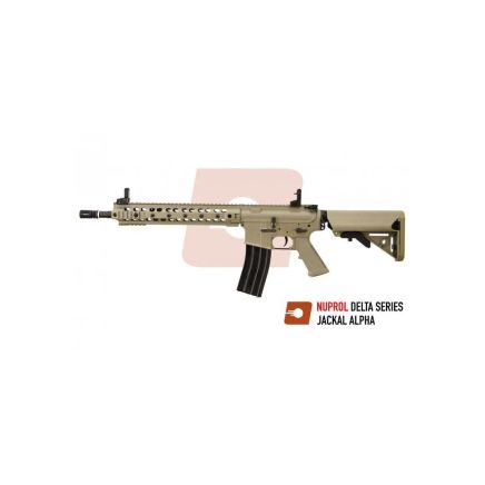 Nuprol Delta Jackal Alpha AEG Rifle - Tan