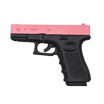 Umarex Glock 19 Co2 Fixed Slide Pistol - Two Tone Pink