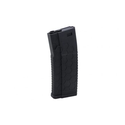 Dytac Hexmag 120 Round Airsoft Mid Cap Magazine Black