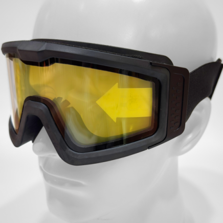 Nuprol Battle Visor Dual Lens Protective Eyewear (Clear)