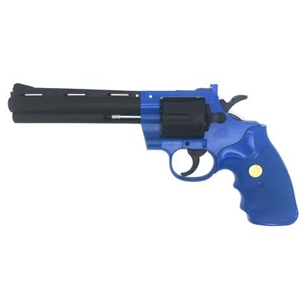 Galaxy G36 Revolver Two Tone Blue Spring Pistol