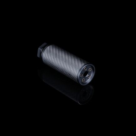 Carbon Dummy Suppressor - Short, 14mm CCW