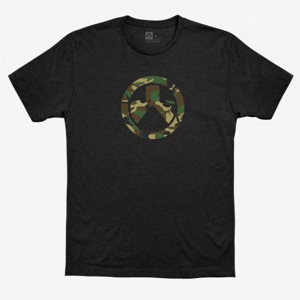 Magpul Woodland Camo Icon T-Shirt - Black