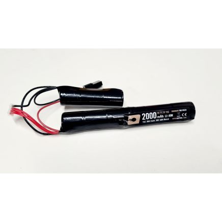 Nuprol 11.1v 2000mAh 15C LI-Ion Nunchuck Battery - Mini Tamiya Connector