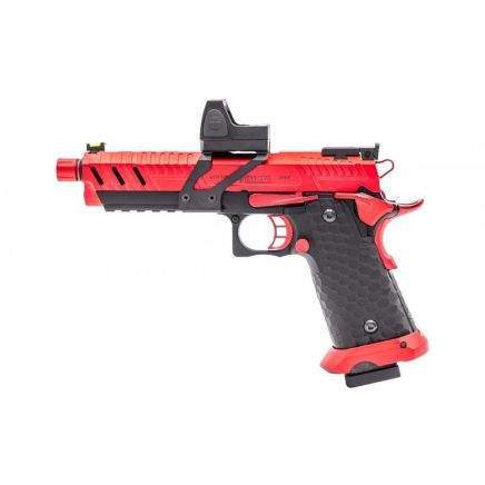 Vorsk CS Hi-Capa Vengeance Pistol with BDS - Black/Red