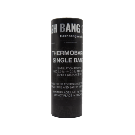 Flash Bang Smoke Single Bang Thermobaric Grenade - Friction Fuse