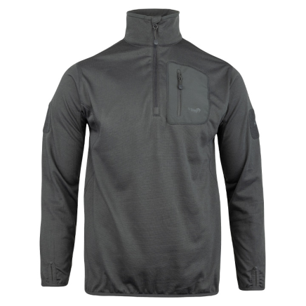 Technical Mid Layer Fleece Top - Titanium