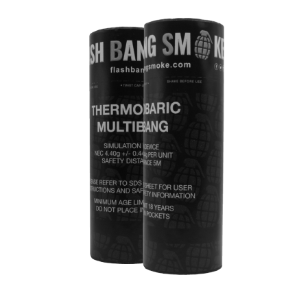 Flash Bang Smoke Multi Bang Thermobaric Grenade - Friction Fuse