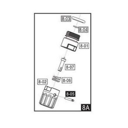 T4E HDR50 HDR69 HDS68 HDP50 Piercing Screw Assembly