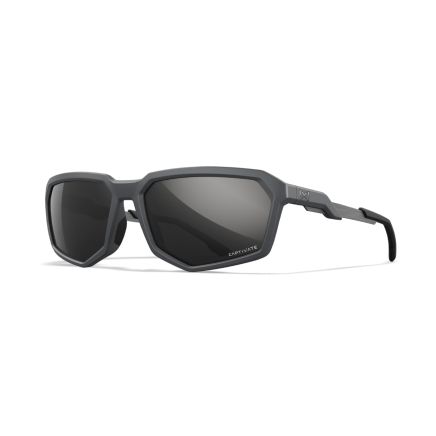 WX RECON Captivate Polarised Black Mirror Lens / Matte Grey Frame