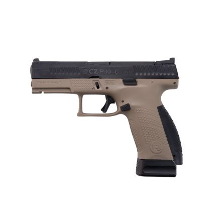 CZ P10-C CO2 Blowback Pistol - Dualtone - Black/FDE