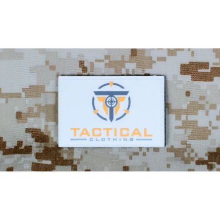 Tactical Clothing Large Patch - White