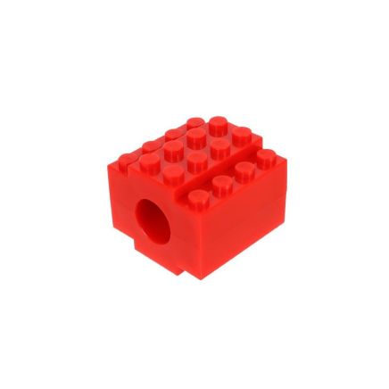 Laylax F-Factory Block Flash Hider - Red