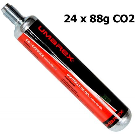 Umarex 88g CO2 Capsule - 24pk