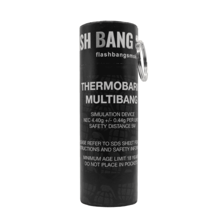 Flash Bang Smoke Multi Bang Thermobaric Grenade - Pull Fuse