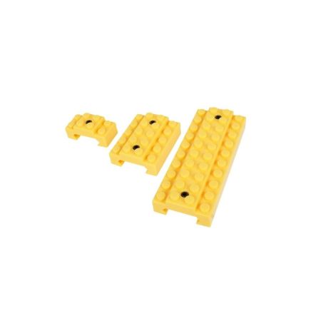 Laylax F-Factory Block Cover (Rail Type) - Yellow