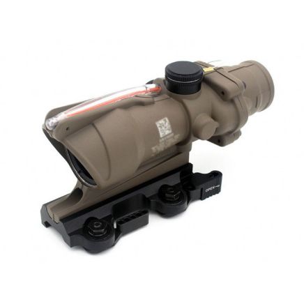 Evolution Gear 4x32 TA31 ACOG Perfect Replica Red Dot Scope w/ QD Mount