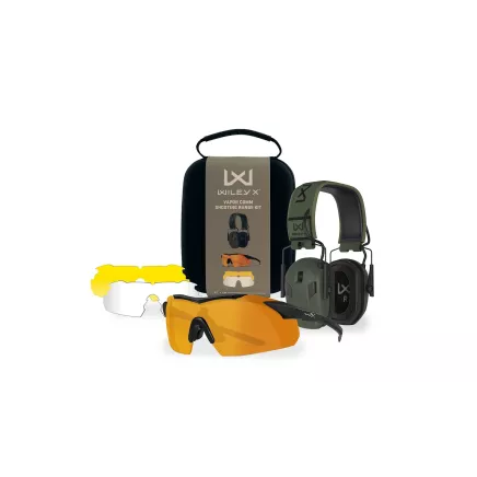 Wiley X WX VAPOR COMM Shooting Range Kit