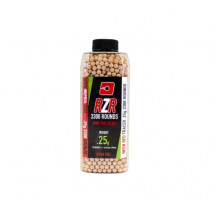 Nuprol RZR Red Tracer BBs - 0.25g (3500)