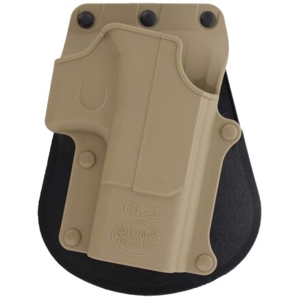 Paddle Holster for Glock 17/19 - Tan