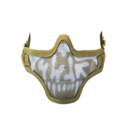 Nuprol Mesh Lower Face Shield - Skull Tan