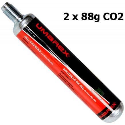 Umarex 88g CO2 Capsule - 2pk