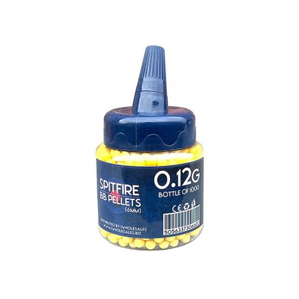Spitfire BB Pellets 0.12g (1000 Bottle)
